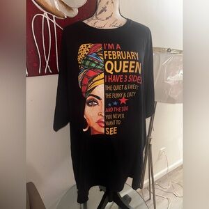 Fruit of the Loom Black T-Shirt with Colorful Graphic